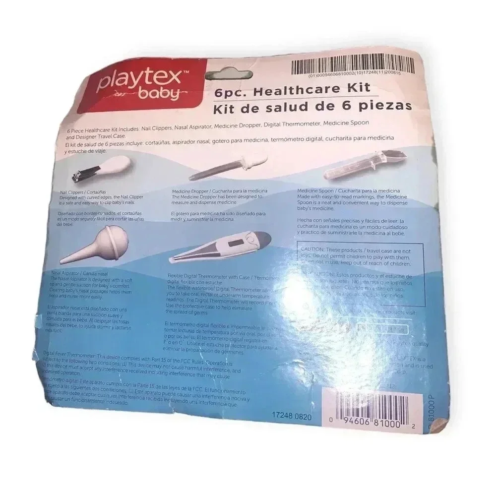 Playtex 6-Piece Baby Healthcare Kit - Turquoise
